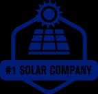 No. 1 Solar Company badge