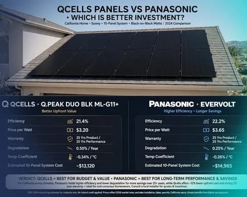 Qcells Panels vs Panasonic: Which Is the Better Investment?