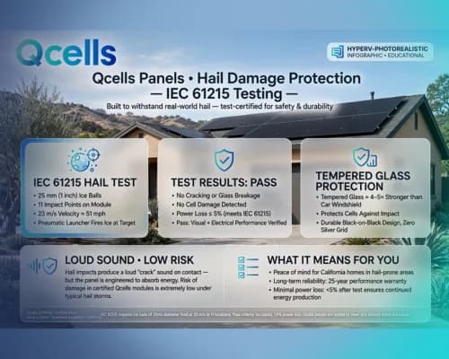 Qcells Panels and Hail Damage: What's Actually Covered